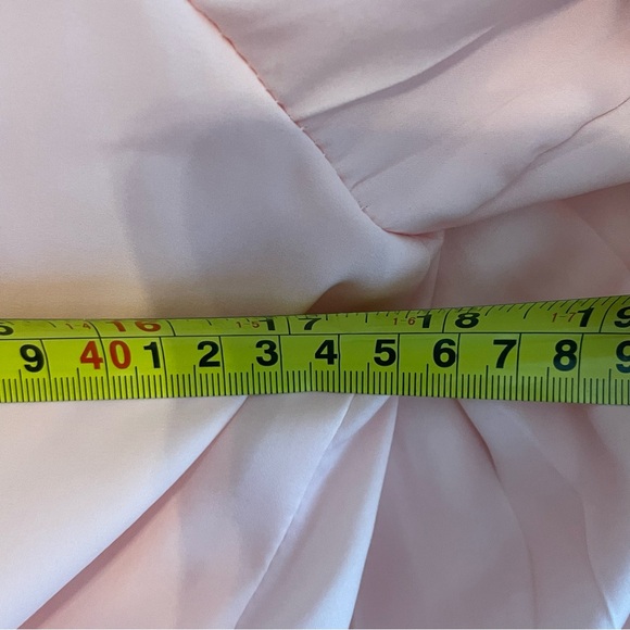 REVOLVE LINE & DOT Boho Silky Wrap Blouse in Blush Pink - Size Small - Picture 13 of 13